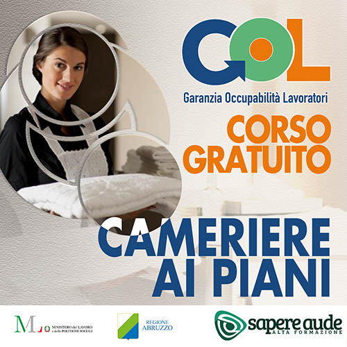 corso gratuito Cameriere ai piani