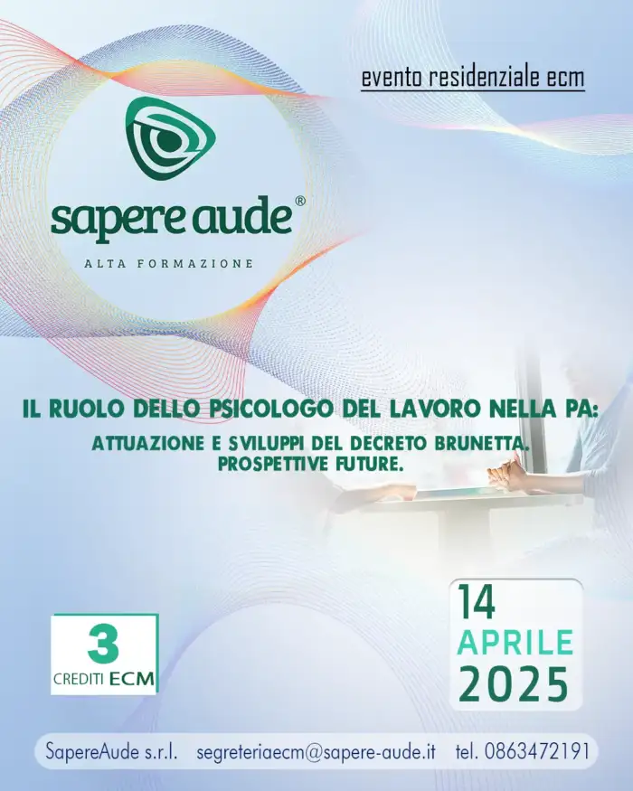 Il ruolo dello psicologo del lavoro nella PA: attuazione e sviluppi del decreto Brunetta. Prospettive future.
