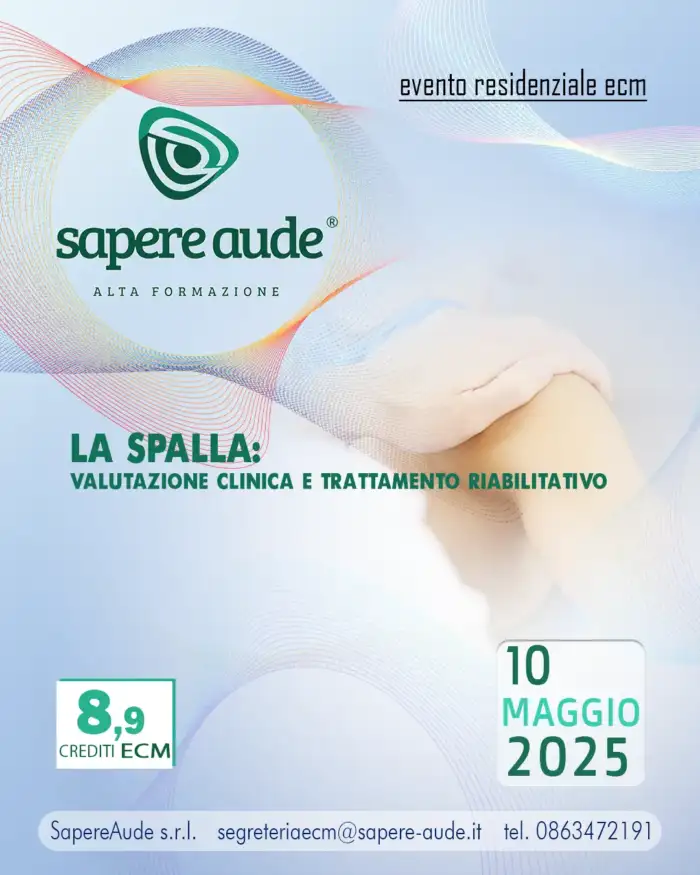 evento residenziale ECM - La Spalla: valutazione clinica e trattamento riabilitativo
